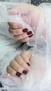 Ren lưới chụp ảnh mẫu nail