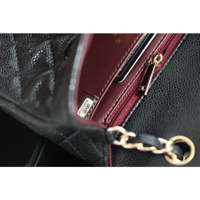 Túi đeo chéo CN classic mini 2 màu khoá fullbox