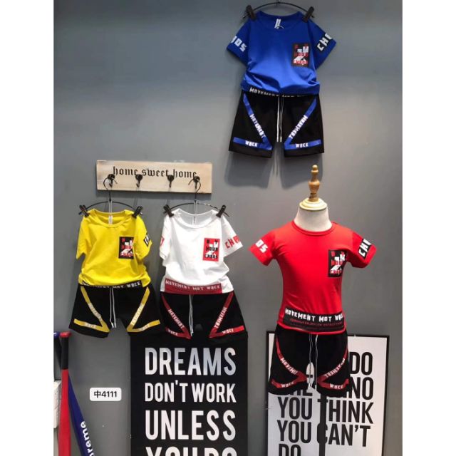 sét bộ bé trai mã 01