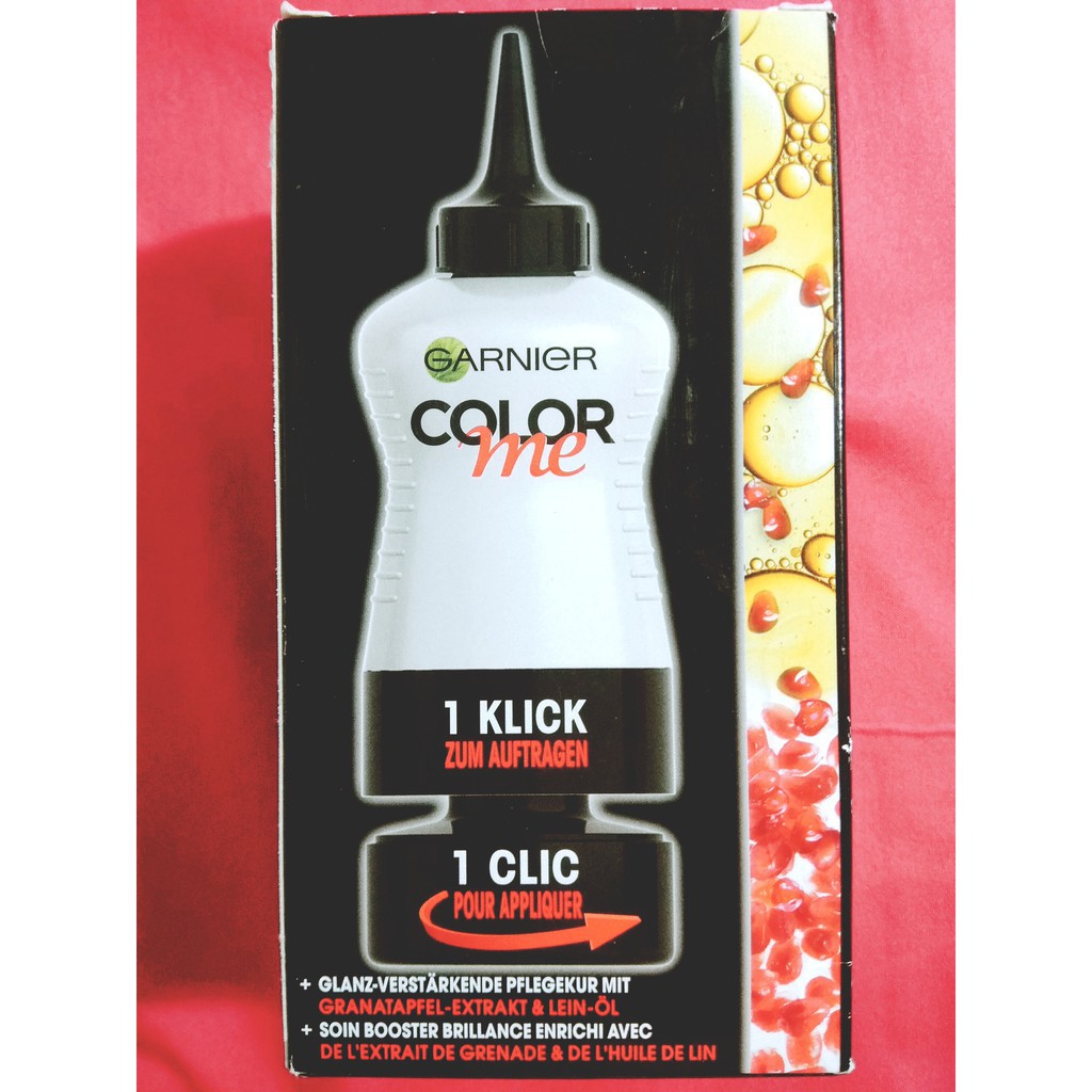 Thuốc Nhuộm Tóc Garnier Color Me màu xanh đen