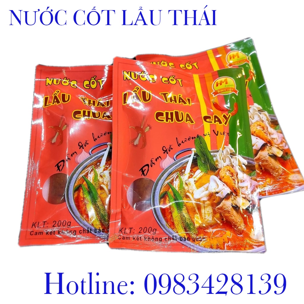Cốt Lẩu vị TomYum/ Lẩu Thái mới nhất của HMFOODS🗣