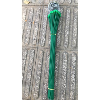Dây móc treo chậu có bọc nhựa xanh dài 60cm- 70 cm -80cm 10 cái