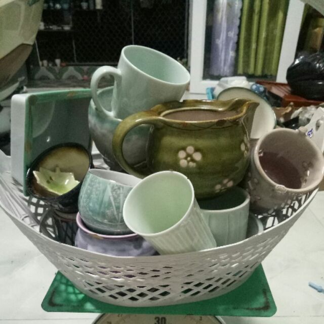 Chậu gốm nhật trồng sen đá