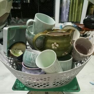 Chậu gốm nhật trồng sen đá