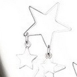 Khuyên tai ngôi sao bông tai trang sức phụ kiện nam nữ phong cách Hàn Quốc thiết kế sáng tạo đẹp thời trang