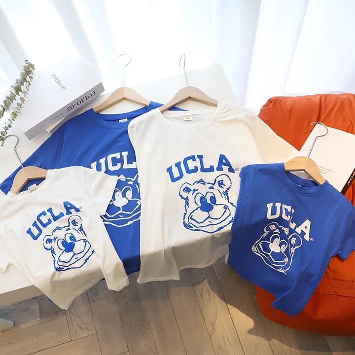 Áo gia đình - Đồng phục gia đình Familylove  💝(Có hình+video + Logo thương hiệu)  💝Sư tủ UCLA