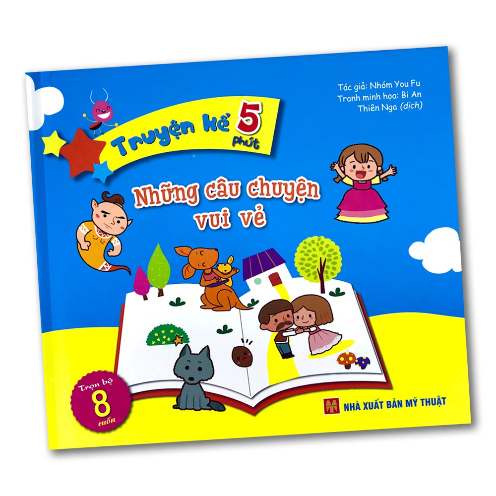 Sách - Truyện kể 5 phút (Mua lẻ tùy chọn hoặc cả bộ 8 cuốn) | WebRaoVat - webraovat.net.vn