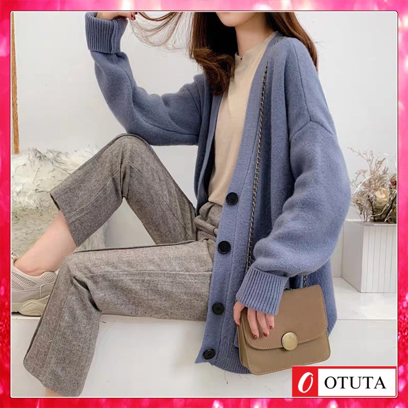 Áo len cadigan cài cúc siêu xinh | BigBuy360 - bigbuy360.vn