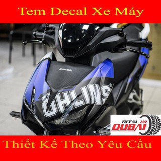 Tem Trùm Dán Winner X Xanh Tím Ohlins