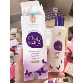 Dung dịch vệ sinh phụ nữ và cốc nguyệt san Claricare thế hệ mới