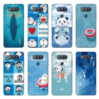 Ốp điện thoại TPU họa tiết hoạt hình cho LG V40 V30 V20 V10
