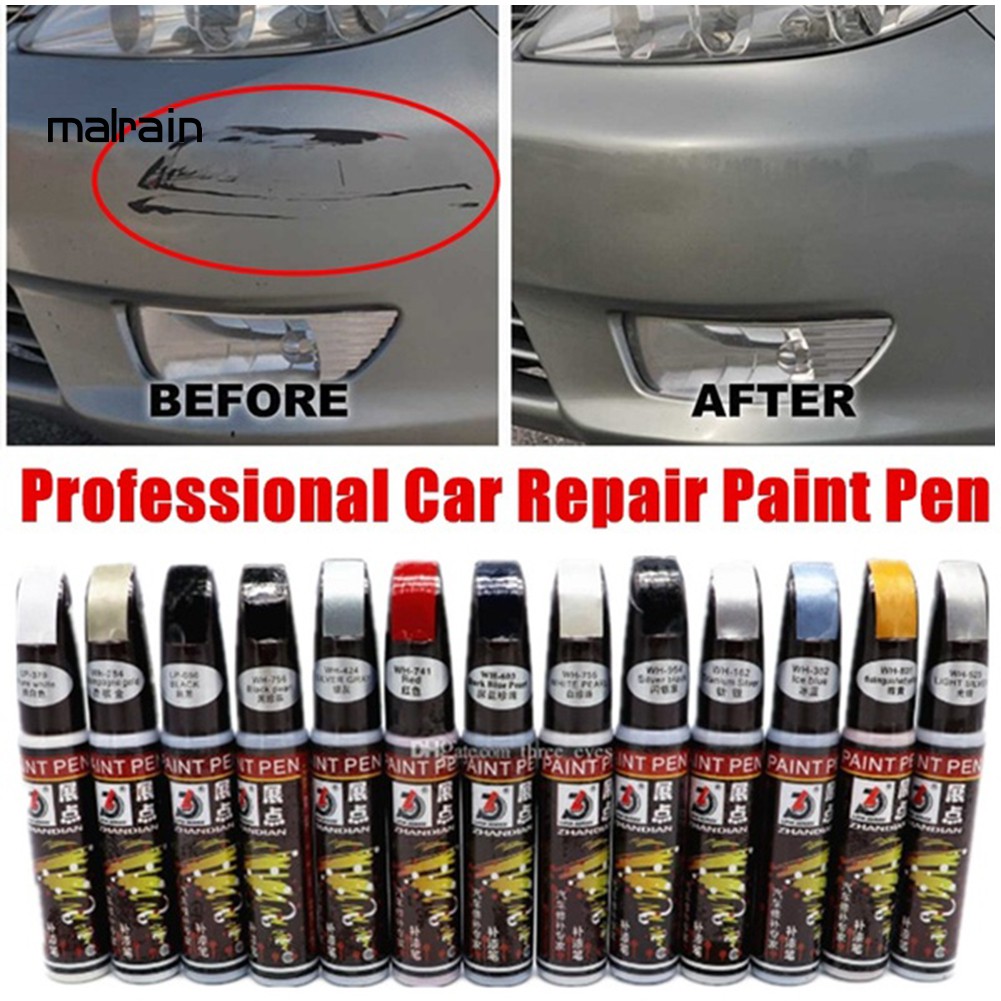 [Mal]Car Vehicle Scratch Remover Repair Pen Waterproof Painting Coating Mending Tool