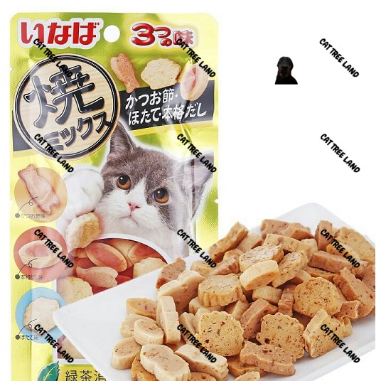 BÁNH THƯỞNG CHO MÈO CIAO INABA CHURU GIÀU ĐẠM DINH DƯỠNG GÓI 25G, SNACK MÈO ĂN VẶT VỊ HẢI SẢN NƯỚNG