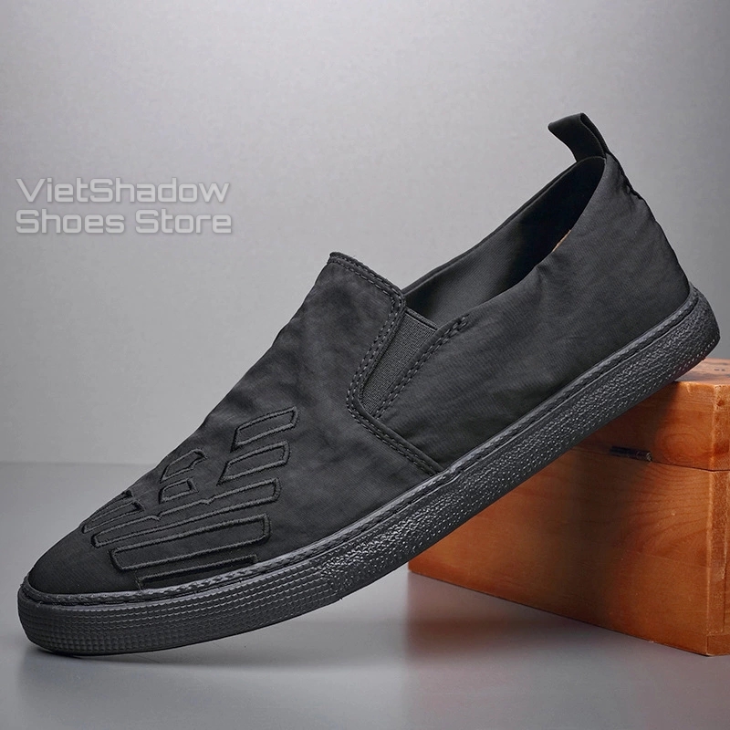 Slip on nam - Giày lười vải nam cao cấp thương hiệu BAODA - Vải polyester chống thấm 5 màu tuyệt đẹp - Mã 20201 | BigBuy360 - bigbuy360.vn