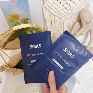 Mặt nạ cấp ẩm phục hồi da smas peptide silk nhật bản