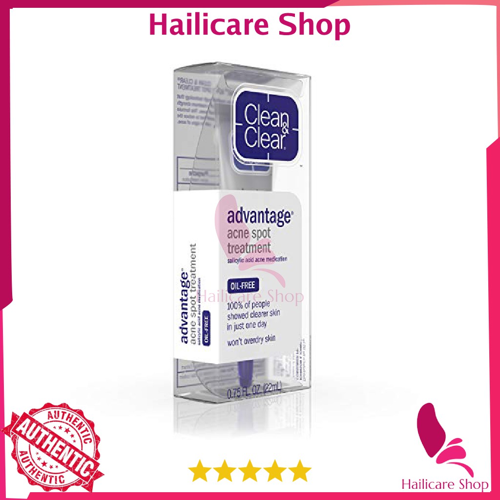 [Nhập Mỹ] Gel Clean & Clear Advantage Advantage Acne Spot Treatment | BigBuy360 - bigbuy360.vn
