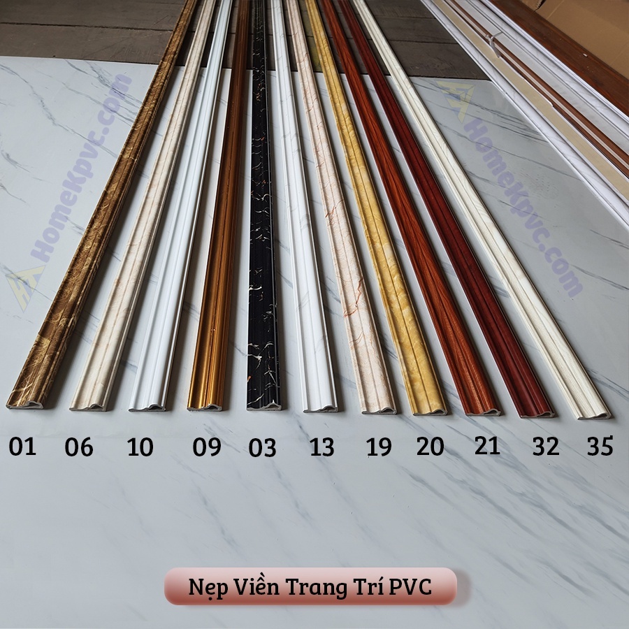 Nẹp viền vân đá từ 4cm - 10cm