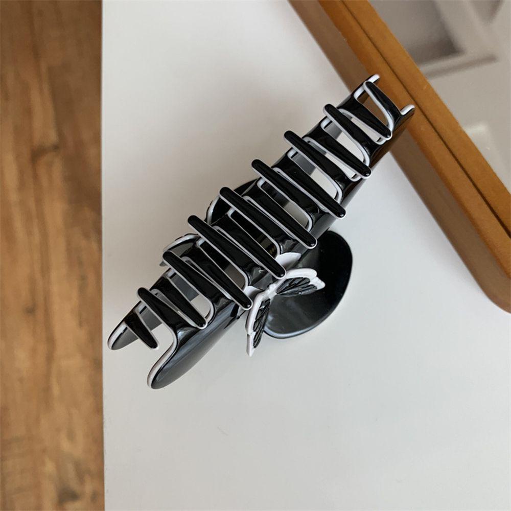 Kẹp Tóc Hình Bướm / Cá Mập Đơn Giản Phong Cách Retro Dành Cho Nữ