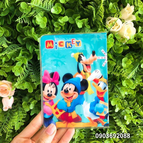 [HOT] Vỏ bọc bao passport hộ chiếu hình MIckey