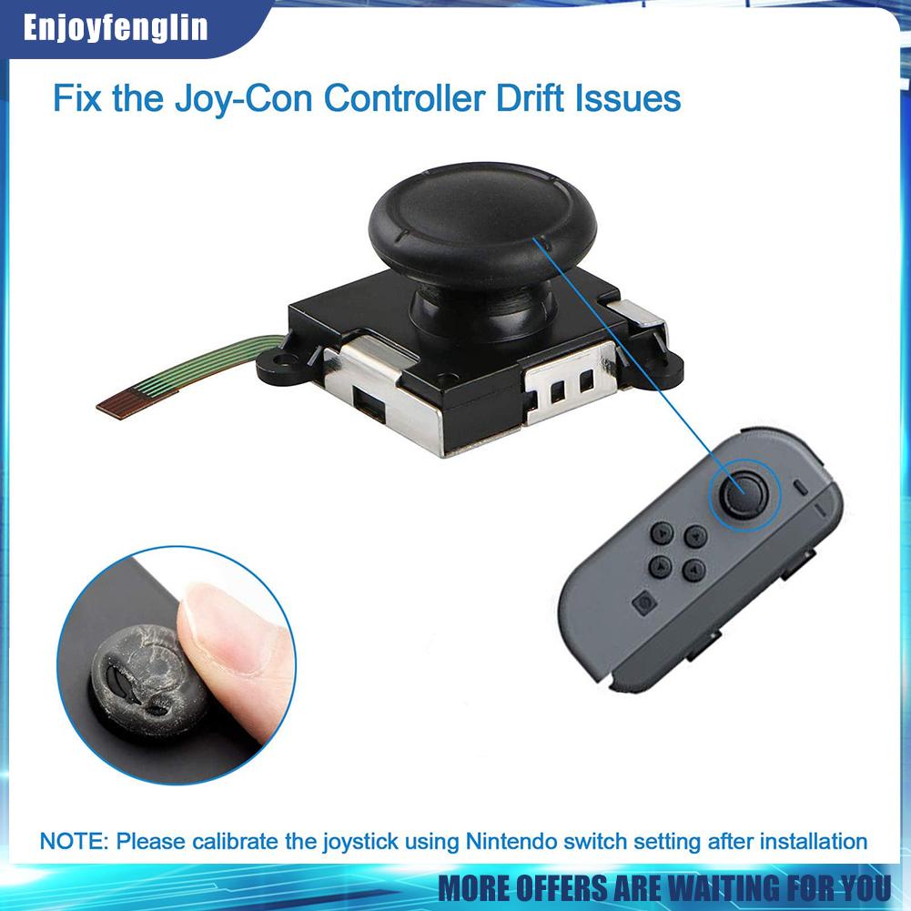 （Enjoyfenglin） 4x Replacement Thumb Joystick for Switch Joy-Con Controller Analog Gamepad