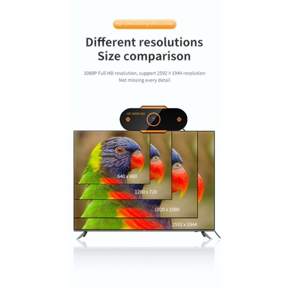 Mới Webcam 2k / 1080p / 720p / 480p Kèm Micro Hỗ Trợ Giảng Dạy / Phát Sóng Trực Tiếp | BigBuy360 - bigbuy360.vn