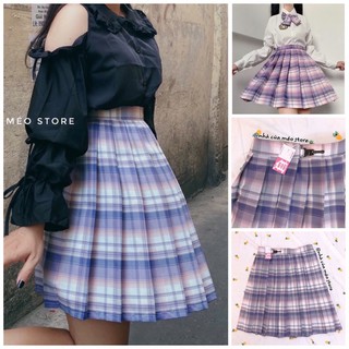 CHÂN VÁY JK CARO ULZZANG PHONG CÁCH HỌC SINH NHẬT BẢN - Full Size [Nhà Của Méo Store]