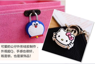 Ổ khóa mini Hello Kitty Doremon Doraemon
