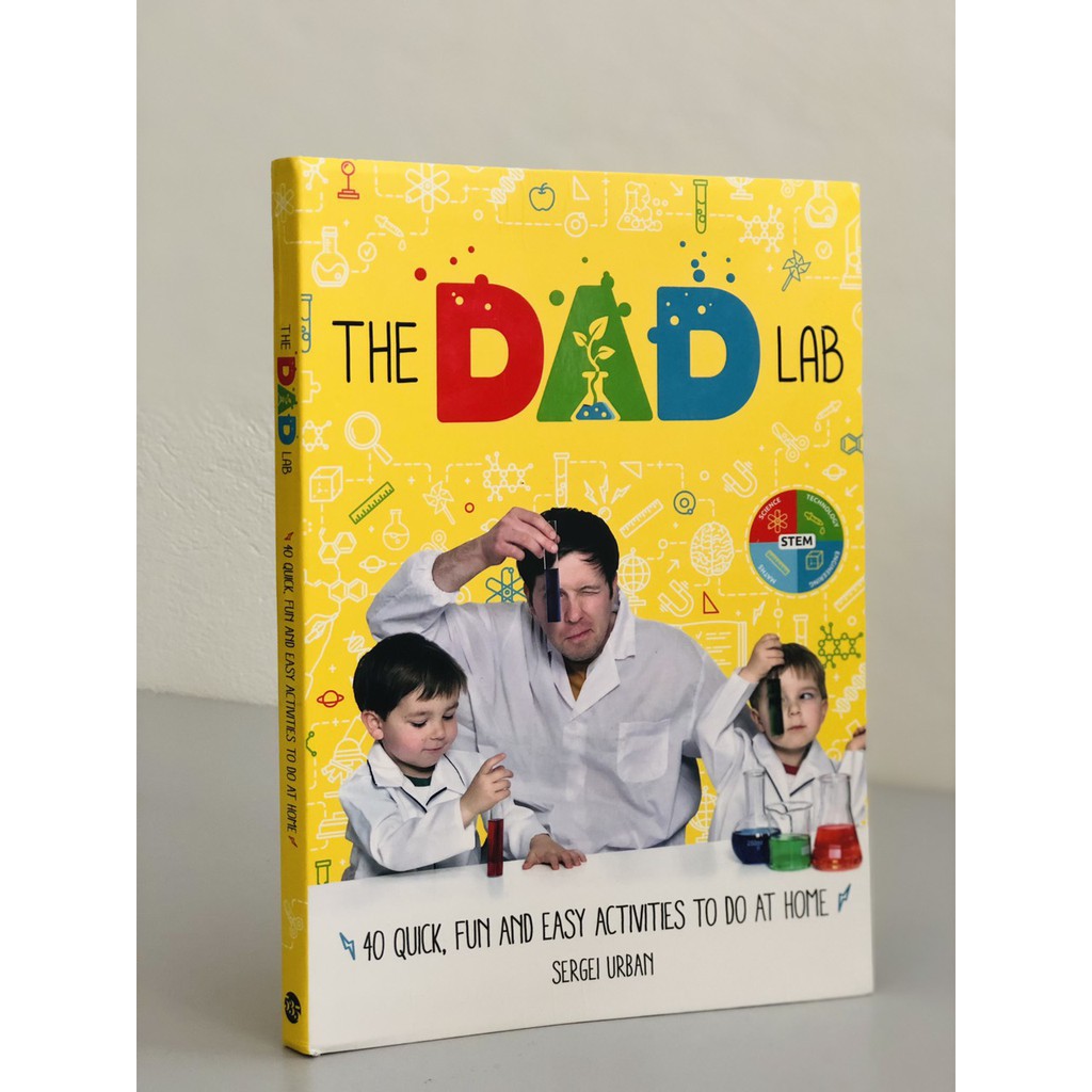 Sách The Dablab Á Châu Books tìm hiểu thí nghiệm khoa học ( 5 tuổi trở lên )