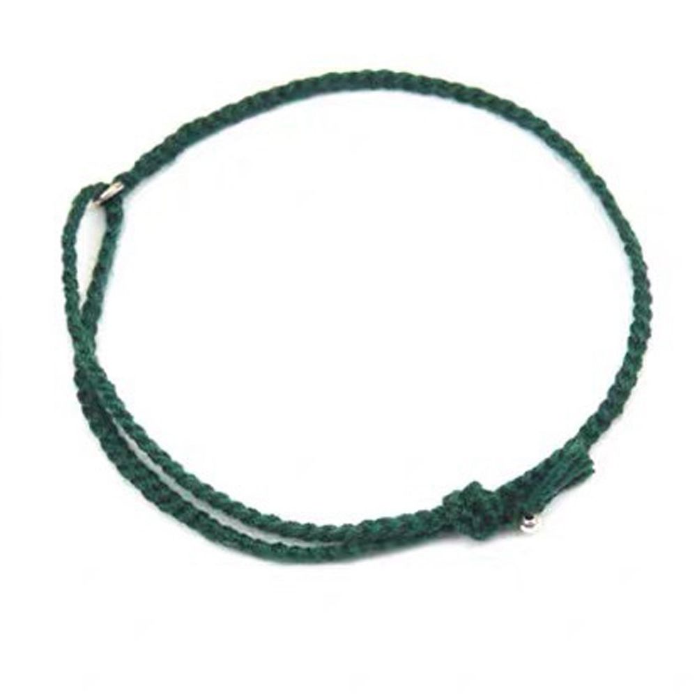 Vòng Tay Bện Dây Bện Có Thể Điều Chỉnh Thiết Kế Thời Trang Cho Cặp Đôi