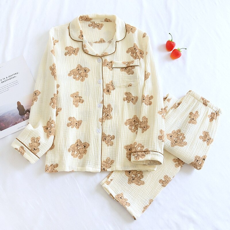 Pyjama Đồ Ngủ Mặc Nhà Họa Tiết PJ26