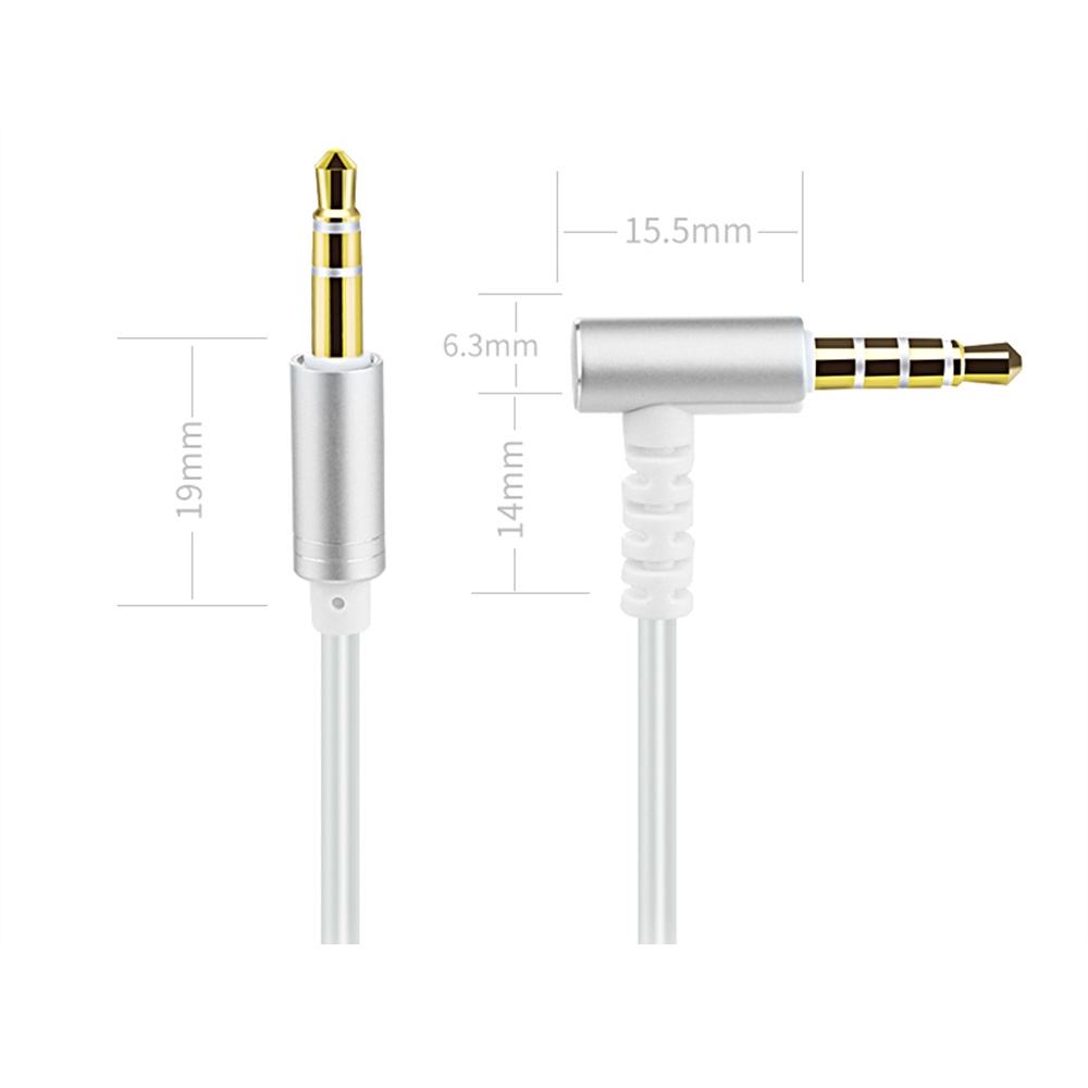 Cáp Âm Thanh Chữ L Jack 3.5mm