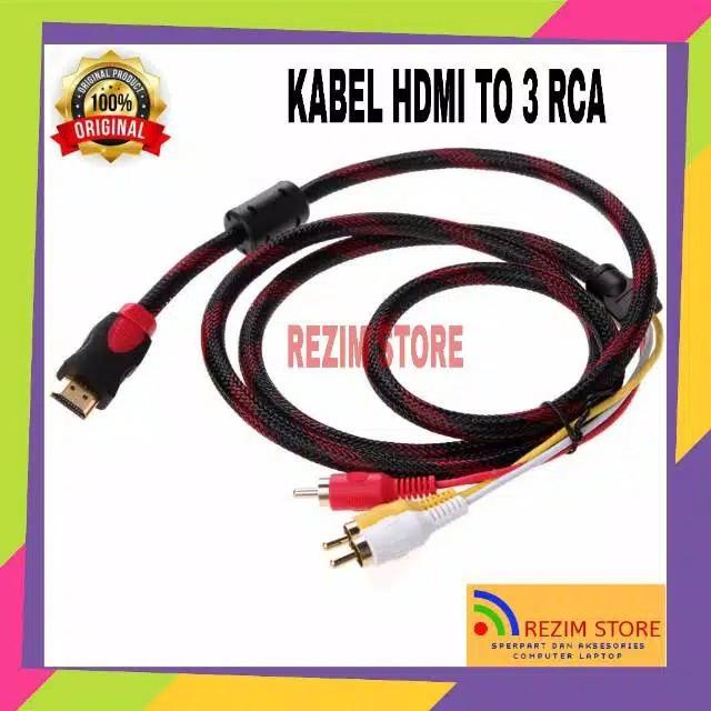 Vga | Cáp Chuyển Đổi Từ Hdmi Sang 3 Rca Av Chuyên Dụng Cho Tv Hdtv Dvd