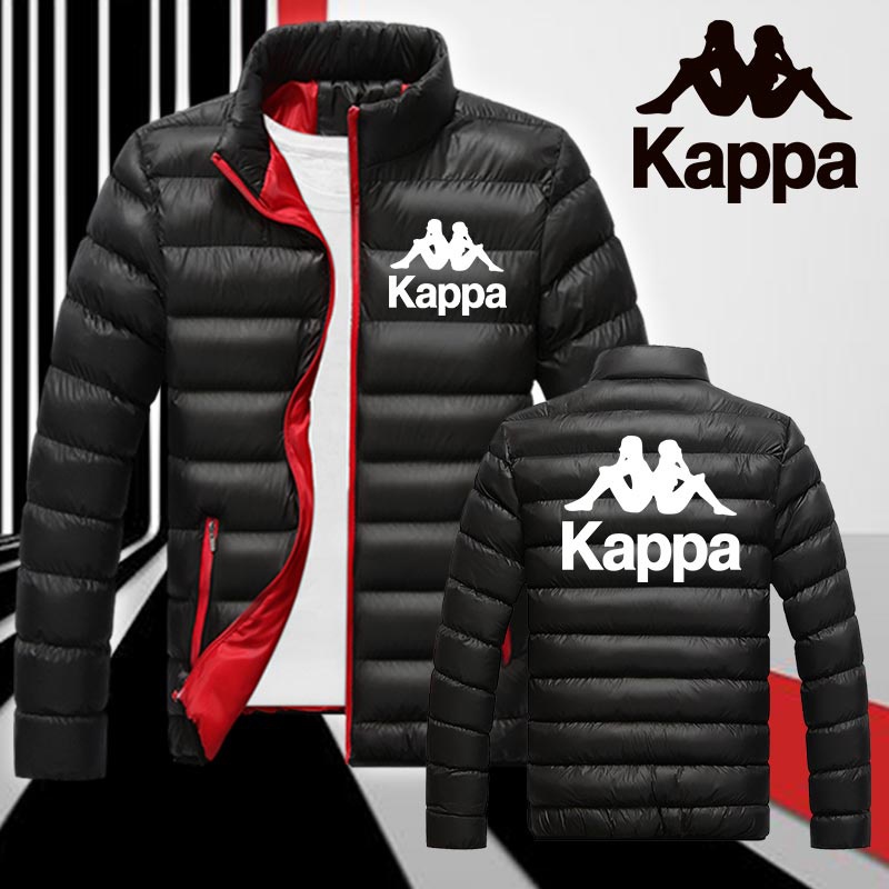 Mới Áo Khoác Phao Kappa Khóa Kéo Thời Trang Thu Đông Cho Nam