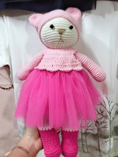 Gấu len handmade