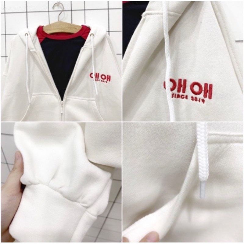 Áo khoác nỉ hoodie ohoh unisex đủ màu siêu hot | BigBuy360 - bigbuy360.vn
