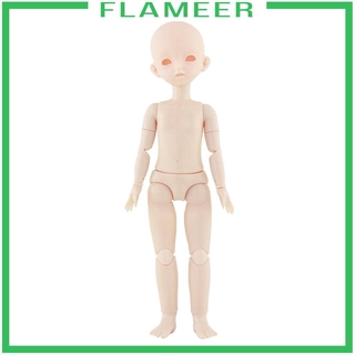 [Flameer] 1 / 6 Bóng Khớp Nữ Di Chuyển Được Hình Trống Thân Búp Bê DIY Trang Điểm