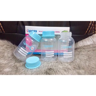 Bộ 3 bình trữ sữa Upass 125ml