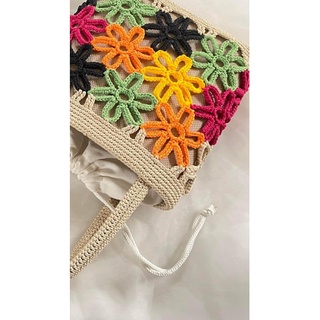 (Ảnh thật)Túi nối hoa handmade
