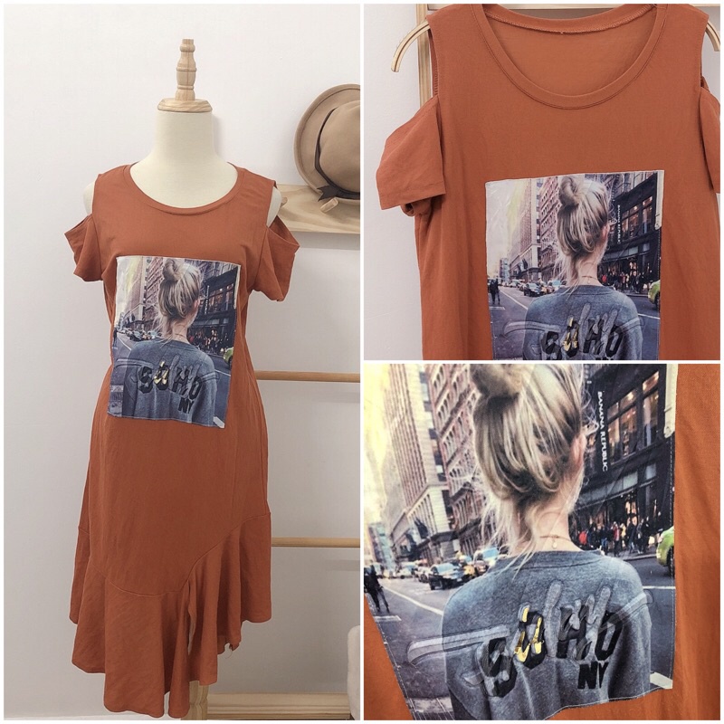 Đầm thun hiệu Das Zaa Rà Haed Fore21