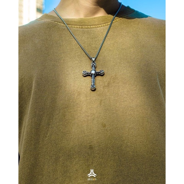 Dây chuyền nam, nữ Helios Cross New v2