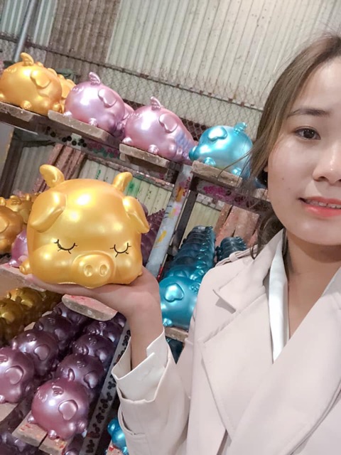 Heo tiết kiệm thiên thần cánh đứng, cánh cụp