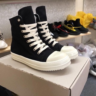 (FULL BOX) Giầy Rick Owens R.O cổ cao