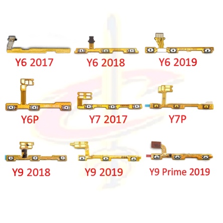 Mạch Nút Nguồn Chuyên Dụng Cho Điện Thoại Huawei Y6 Y7 Y9 Pro Prime 2017 2018 2019 Y6S Y9S Y6P Y7P 2020