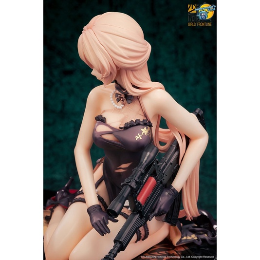 Mô hình nhân vật Girls' Frontline OTs-14 Purple Rain Heart Heavy Damage 1/8