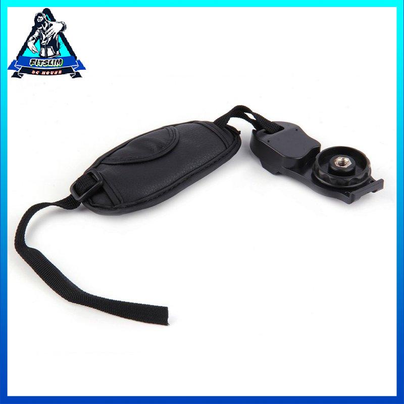 [Fitslim] New PU Leather Camera Hand Wrist Grip Strap For SLR DSLR Cameras