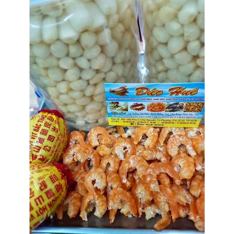 Tôm khô (tôm đất) Cà Mau ngon, ngọt, sạch 200g - Đức Huê Store