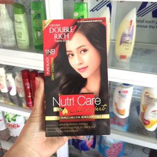 Thuốc nhuộm tóc màu đen tự nhiên 1NB Doublerich