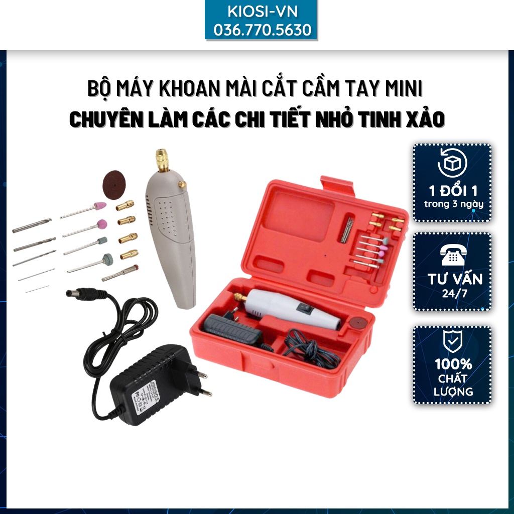 Bộ Máy Mài Cắt Cầm Tay Mini Cao Cấp, Máy Khoan mài cắt Cực tiện lợi, nhỏ gọn BH 1 ĐỔI 1