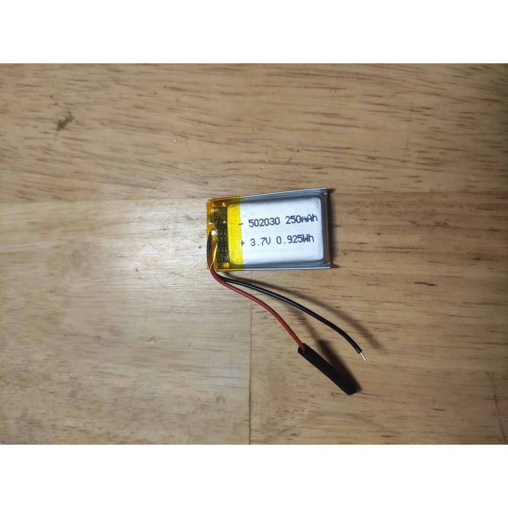 Pin Lithium - Ion 3.7V 502030 250mah