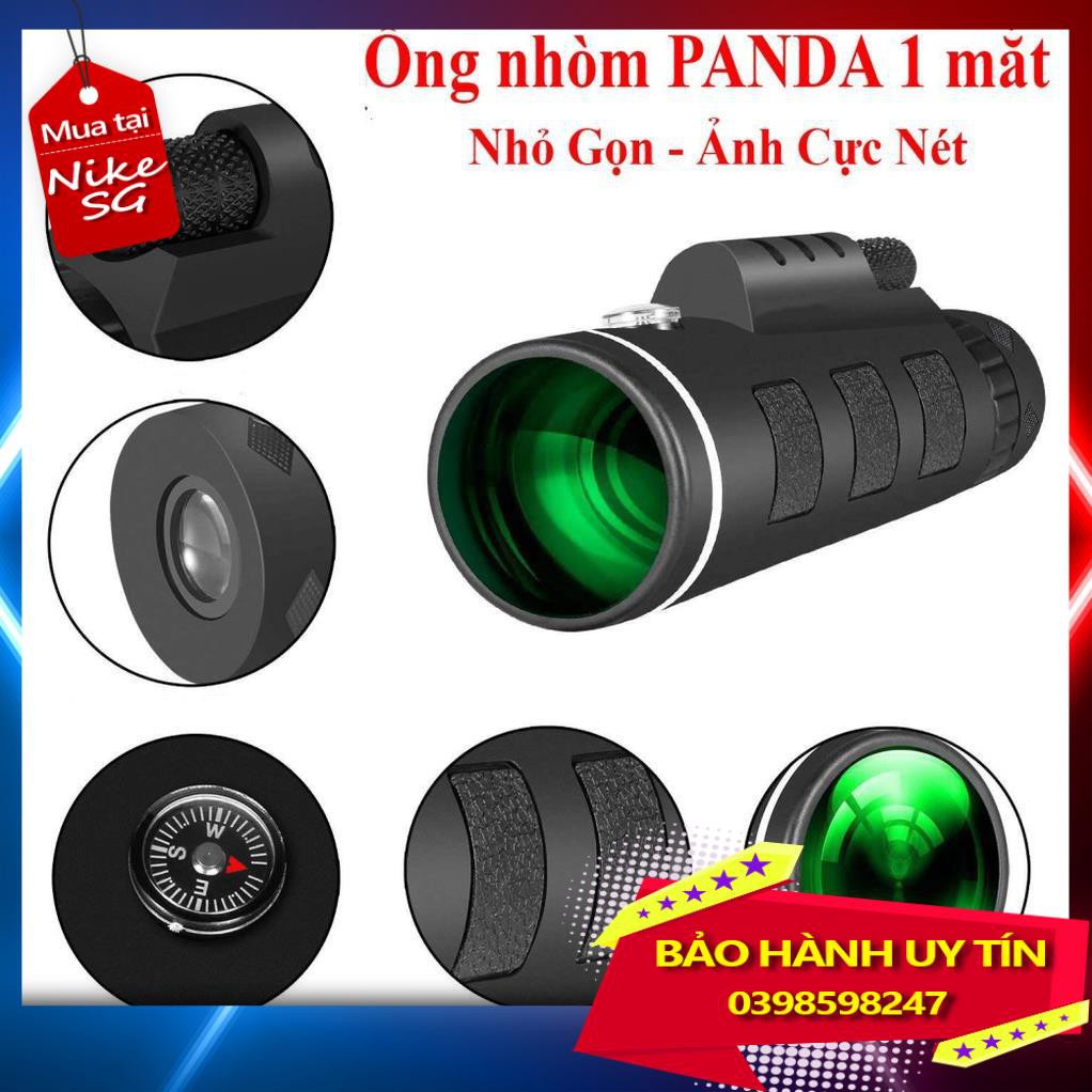 [ HOÀN XU] Ống Nhòm Xuyên Kính gắn Điện Thoại PANDA/MONOCULAR 1 Mắt siêu nét